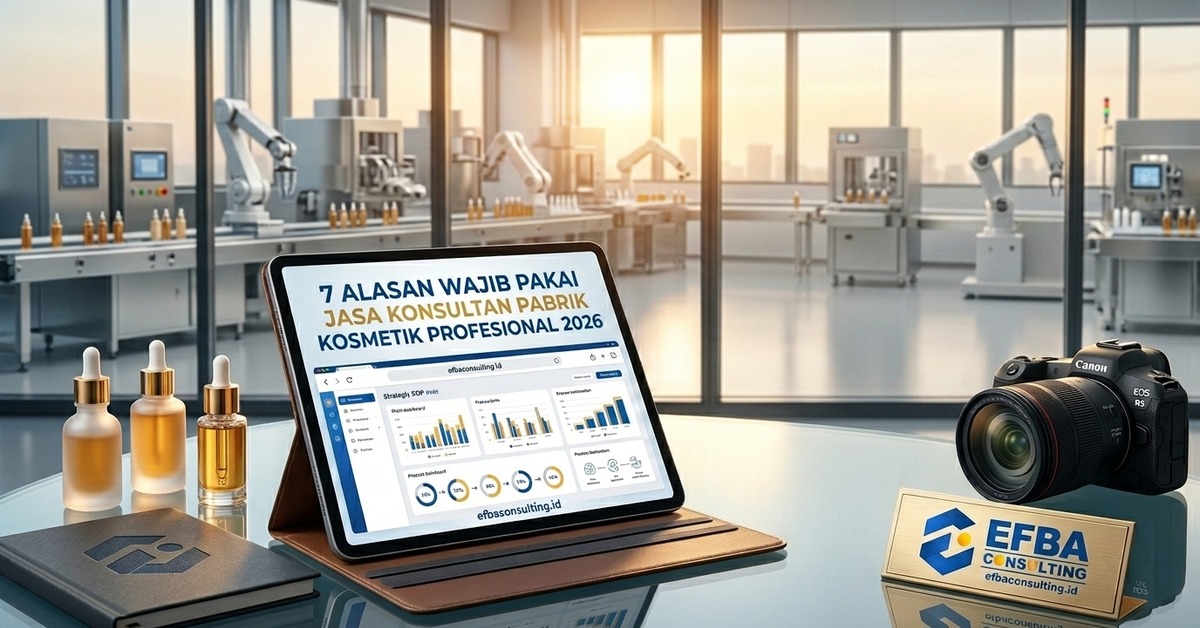 7 Alasan Wajib Pakai Jasa Konsultan Pabrik Kosmetik Profesional 2026