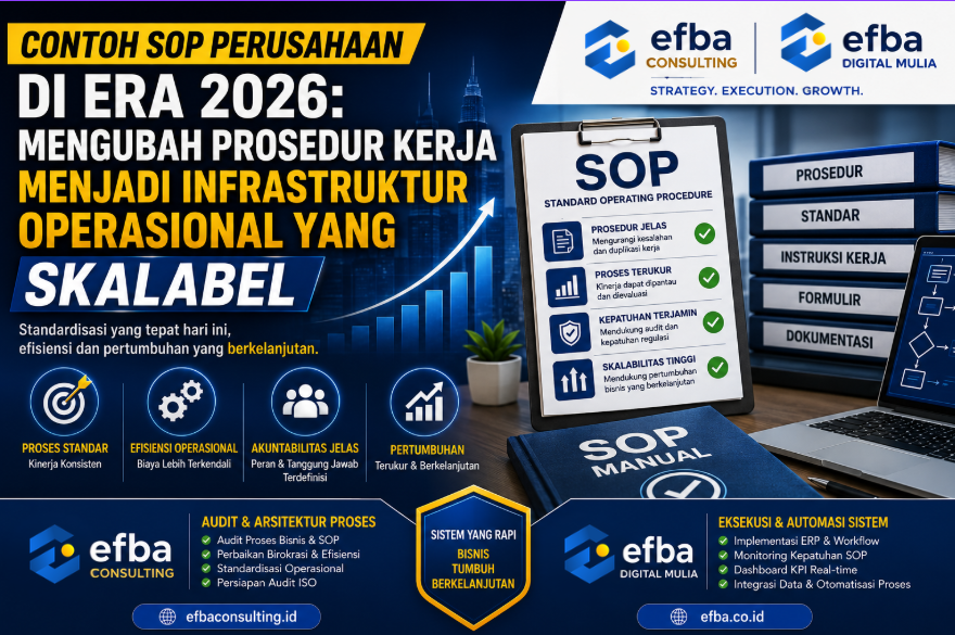 Contoh SOP Perusahaan di Era 2026: Mengubah Prosedur Kerja Menjadi Infrastruktur Operasional yang Skalabel