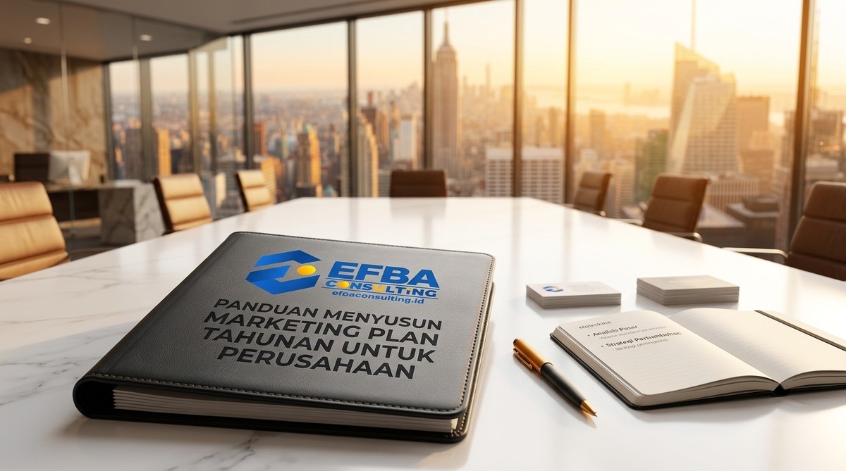 Grafik analisis data performa dan pertumbuhan penjualan bisnis