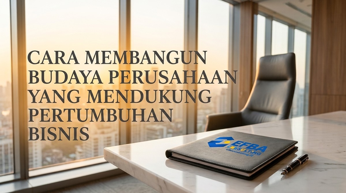 Tim manajemen sedang berdiskusi menyusun strategi bisnis di ruang pertemuan