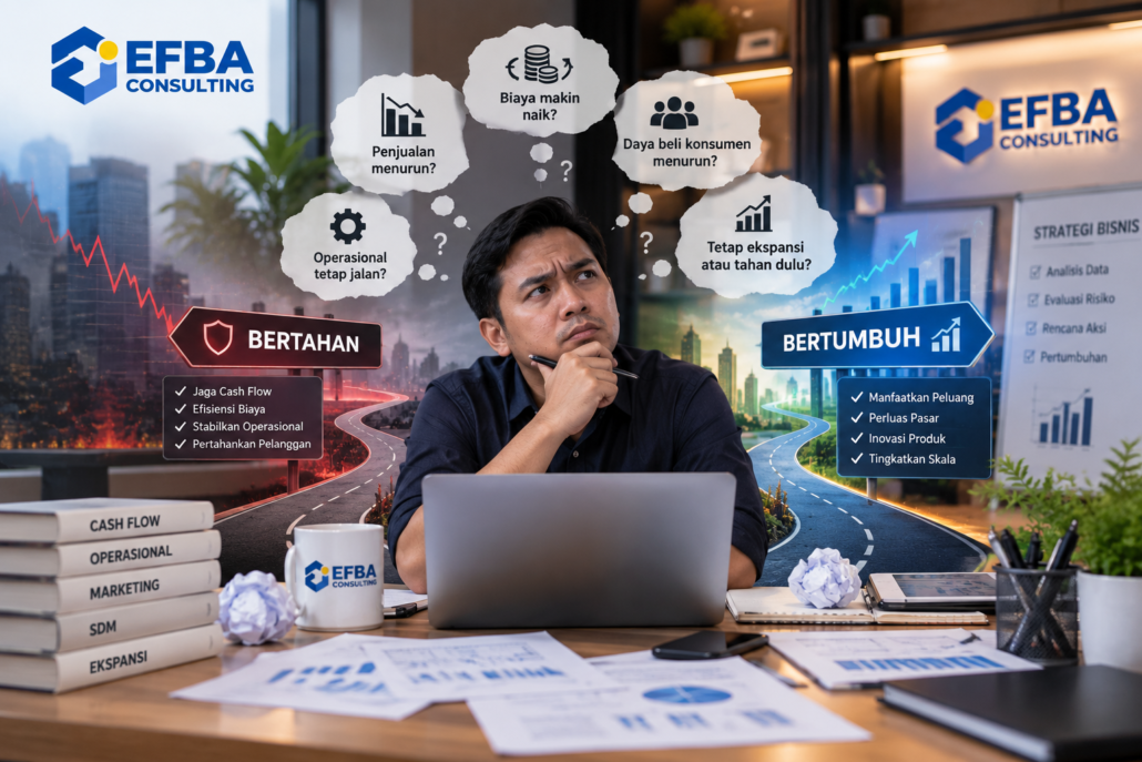 strategi bertahan bisnis