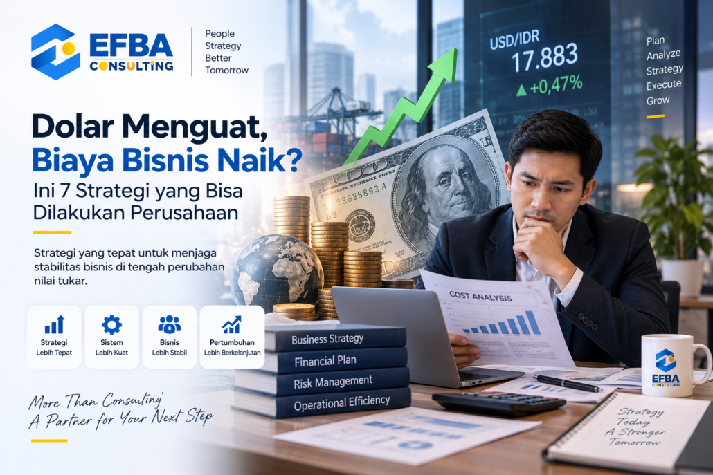 strategi bisnis menghadapi kenaikan dolar