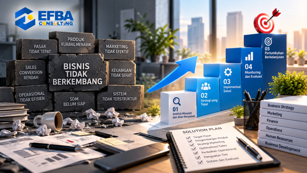 bisnis tidak berkembang