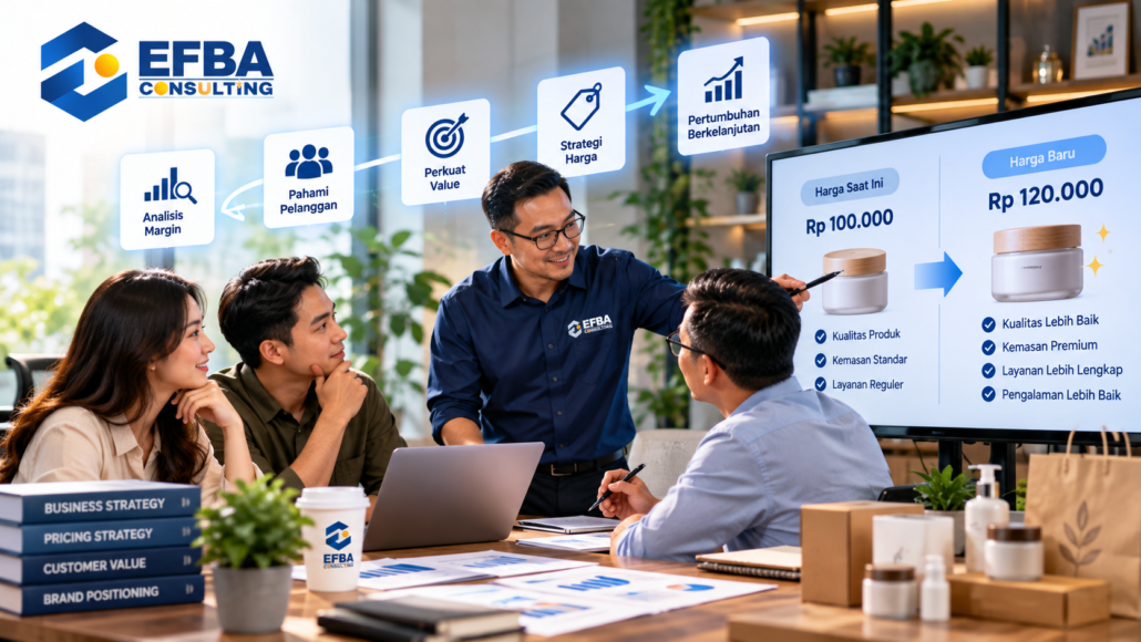 strategi menaikkan harga jual